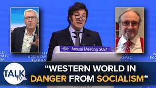 "Western World Is In Danger From Socialism" Says Argentina President Javier Milei