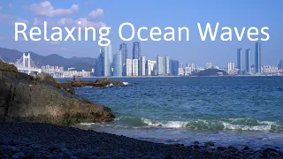 Ocean Waves Crashing on Rocks - 11 Hours No Loops 4K UHD ASMR