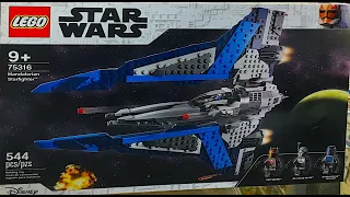 Star Wars: Mandalorian Starfighter Lego Set (75316)