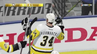 Kuhnhackl scores 3 in last 40 seconds