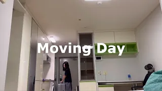 Living Alone in Korea🇰🇷 moving day, studio apartment, organizing stuffs