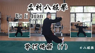 Single Form Tutorial 1【Martial Arts/Kung Fu】Baji Quan Tutorial Session 7 Dan Da: 八极拳教学 动作讲解1