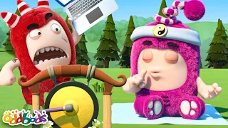 Guru Newt Teaches Fuse to Stay Calm ☯️ | BEST OF NEWT 💗 | ODDBODS | Funny Cartoons for Kids