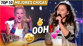 The MOST TALENTED girls in La Voz Kids