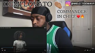 This Message Is Powerful!!! Demi Lovato - Commander In Chief REACTION!!!!! #DemiLovato #Powerful
