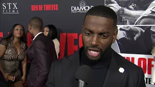 Den Of Thieves LA Premiere - Itw Mo McRae (official video)