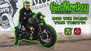 Building a bike for Richard Rawlings Gas Monkey Garage