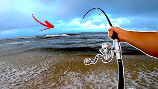 I Was Fishing the SURF When I Caught This MONSTER .... ***EPIC CATCH***