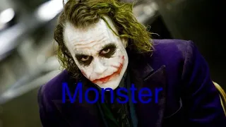 Joker (the dark knight) AMV monster - Skillet