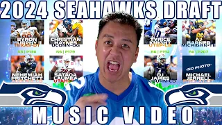 Seahawks 2024 Draft Music Video - "Nice Nice Baby" (Parody of "Ice Ice Baby" - Vanilla Ice)