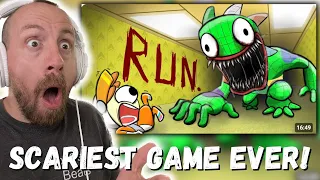 SCARIEST GAME EVER!!! SocksStudios I spent a Year making the Scariest Game (REACTION!!!)