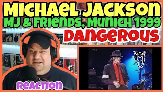 ⭐Michael Jackson⭐ Reaction  🎵Dangerous🎵MJ & Friends🔥Munich 1999🔥