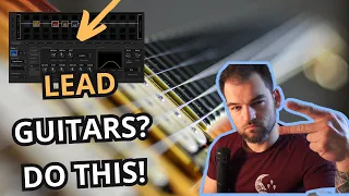 How to Dial in EPIC Lead Guitar Tones and Put Them In The Mix
