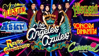 CUMBIAS PARA BAILAR TODA LA NOCHE - LOS ÁNGELES AZULES, CAÑAVERAL, YAGUARU, SONORA DINAMITA, Y MÁS