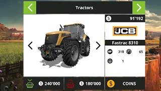 Buy New Tractor JCB Fastrac 8310 & Harvesting Potato and selling Crop in Fs 18 - Timelapse - 67