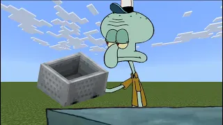 Squidward that's a minecart