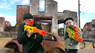 Nerf Hunter vs Warewolf Нерф Охотники против Оборотней