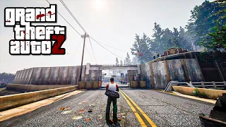 GTA V ZOMBIES #46 | NOVA BASE GIGANTE DOS SOBREVIVENTES ESTILO THE WALKING DEAD INSANA