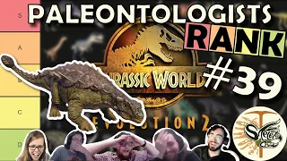THIS DINOSAUR ISN'T REAL!!! | Paleontologists rank CRICHTONSAURUS in JW: Evolution 2