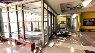 Andover tornado-damaged school