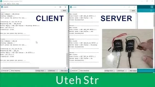 Arduino | Communication Two LoLin NodeMCU V3 ESP8266 (Client Server) for Controlling LED