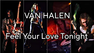 VAN HALEN - Feel Your Love Tonight (Lyric Video)