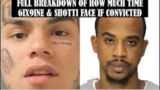 6IX9INE, TR3YWAY SHOTTI, MEL MURDA Full Breakdown Of Time Faced If Convicted