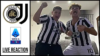 ESPLODIAMO!!! RICOVERATECI! | SPEZIA - JUVENTUS 2-3 | LIVE REACTION TIFOSI JUVENTINI HD