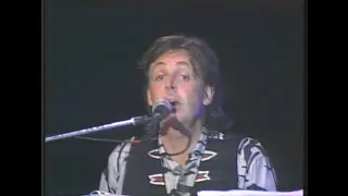 Paul McCartney - The Long And Winding Road (Live in Rio 1990) (Partial)