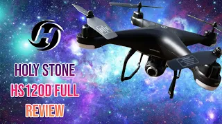 Holy Stone HS120D Recent Drone Review | In-Depth | Fight Test | Camera Test