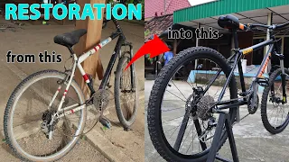 RESTORATION OLD BIKE with FULL UPGRADE 2