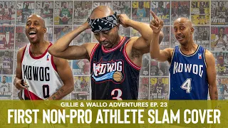 HOMAGE TO NBA LEGENDS WITH SLAM & GETTING TATTED AT ROLLING LOUD HQ