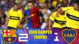 Barcelona 2-1 Boca Juniors - Final Trofeu Joan Gamper 2008 |All Goals & Full Highlights|