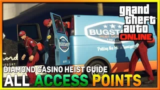 GTA Online Diamond Casino Heist All Access Points Guide
