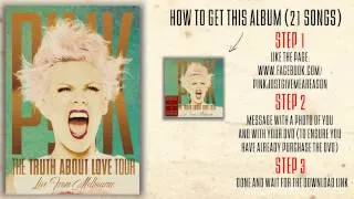 P!nk - U + Ur Hand (The Truth About Love Tour Live From Melbourne)