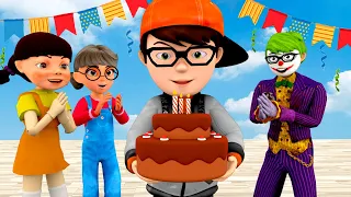 Nick Fat Sad Birthday - Scary Teacher 3D School Doll Squid Game Animation