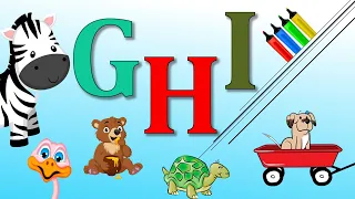 GHIJKL Alphabet for Kids | English Alphabets For Kids | Nursery Rhymes & Kids Songs ABC For Kids