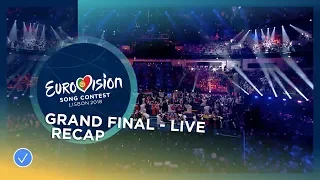 Recap of all the songs performed at the Grand Final of the 2018 Eurovision Song Contest