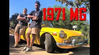 Check out this fully restored 1971 MGB!