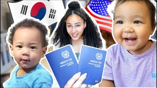 Getting the Twins' Korean Passports/Will I get Korean Citizenship?/Rubin Mandatory Military Service?