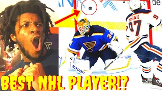 NHL REACTION CONNOR MCDAVID HIGHLIGHTS BEST SPEED GOALS EVER !