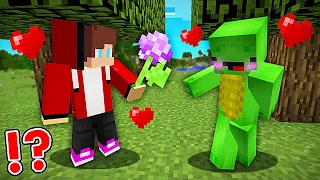 JJ and Mikey Fell IN LOVE in Minecraft - Maizen Nico Cash Smirky Cloudy