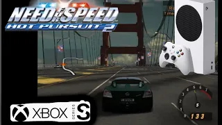 NFS: Hot Pursuit 2 Running on Xbox Series S (RetroArch)