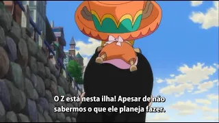 Luffy usando o Haki do Rei - Filme Z