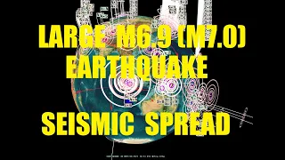 11/18/2022 -- Large M6.9 (M7.0) Earthquake strikes warned area in Indonesia - Seismic unrest spreads