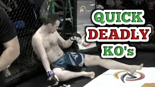 Fastest and Deadliest MMA Knockouts