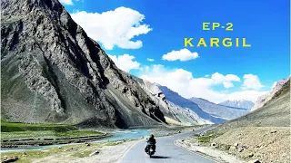 EP-2 Srinagar to Kargil | Ladakh'22 Bike trip | ZojiLa Pass | Kargil War Memorial