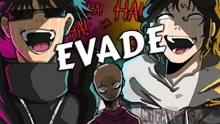 EVADE SHENANIGANS PT. 2 | FUNNY MOMENTS ft. @Dividedii