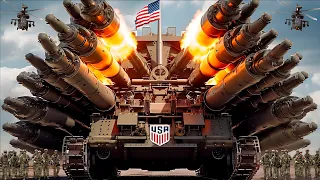 Today! US Latest Generation Giant Tanks Brutally Bombard Russian Battalion Headquarters