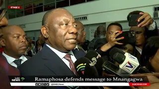 Zimbabwe Elections | Ramaphosa defends congratulating Mnangagwa despite poll concerns